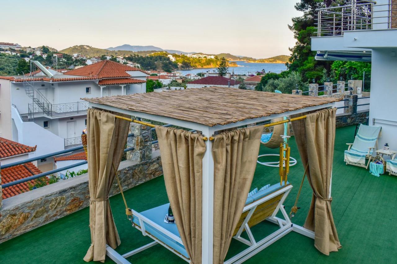 Ftelia Luxury Studio "Quattro" Мегали Амос Екстериор снимка